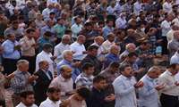 نماز عید سعید فطر در شهر خورموج برگزار شد