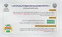 اطلاعیه شماره(1) ستاد انتخابات کشور