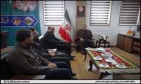  نشست مدیر کل ثبت احوال استان بوشهر با فرماندار دشتی 