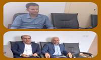  نشست دکتر حیدری با رئیس بانک های بخش کاکی 