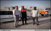 بازدید عصر امروز فرماندار دشتی از پل کاکی- شیخیان و بررسی روند اجرایی آن