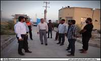 بازدید میدانی فرماندار دشتی از وضعیت آب بخش کاکی و بررسی مسائل و مشکلات آن