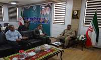 مدیر آزمایشگاه فنی و مکانیک خاک شهرستان دشتی معارفه شد 