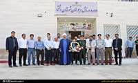 عبدالرحیم وحیدفر کشتی گیر خورموجی که در مسابقات بین المللی جام صفوی به مدال برنز دست یافته بود مورد استقبال مسئولین شهرستان دشتی قرار گرفت.