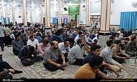 مراسم بزرگداشت سی و پنجمین سالگرد ارتحال بنیانگذار انقلاب اسلامی حضرت امام خمینی رحمة الله علیه و گرامیداشت شهدای قیام خونین ۱۵ خرداد در مسجد جامع شهر خورموج برگزار شد