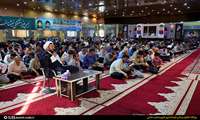 دعای عرفه در مصلی امام خامنه ای ( مدظله العالی ) شهر خورموج برگزار شد