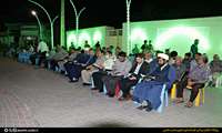 مردم دشتی برای سلامتی رئیس محترم جمهور و هئیت همراه دست به دعا برداشتند.