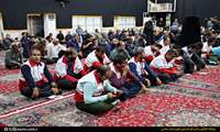 مراسم بزرگداشت سیدالشهدای خدمت حضرت آیت الله رئیسی خادم جمهور و همراهان گرامی‌اش در حسینیه میرزا شهر خورموج برگزار گردید