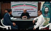با حضور فرماندار دشتی و مدیران دستگاههای اجرایی شهرستان میز خدمت در مصلی امام خامنه ای (شهر خورموج) برگزار شد