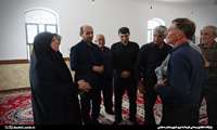 حضور فرماندار دشتی در جمع عزاداران حسینی دهستان طسوج
