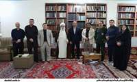 دیدار نوروزی فرماندار دشتی با آیت‌الله امامی حجتی و حجت‌الاسلام لطیفی