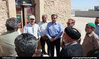 بازدید معاون وزیر راه و شهرسازی از طرح‌های بازآفرینی شهری دشتی در آستانه سفر وزیر به بوشهر