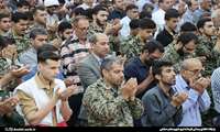 حضور فرماندار دشتی در نماز جمعه (شهرخورموج)