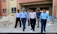 روند ساخت دو پروژه آموزشی در دشتی بررسی شد