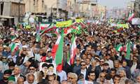 شور و شعور انقلابی مردم بابصیرت شهر خورموج در ۴۷  سالگی انقلاب