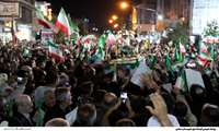 مراسم وداع با شهید اقتدار وطن سید دانیال سجادی در خورموج برگزار شد