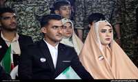 جشن ازدواج آسان ۲۰ زوج جوان در شهرستان دشتی برگزار شد  