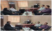 دیدار مدیرکل کمیته امداد استان بوشهر با بخشدار شنبه و طسوج